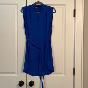 Blue tunic top